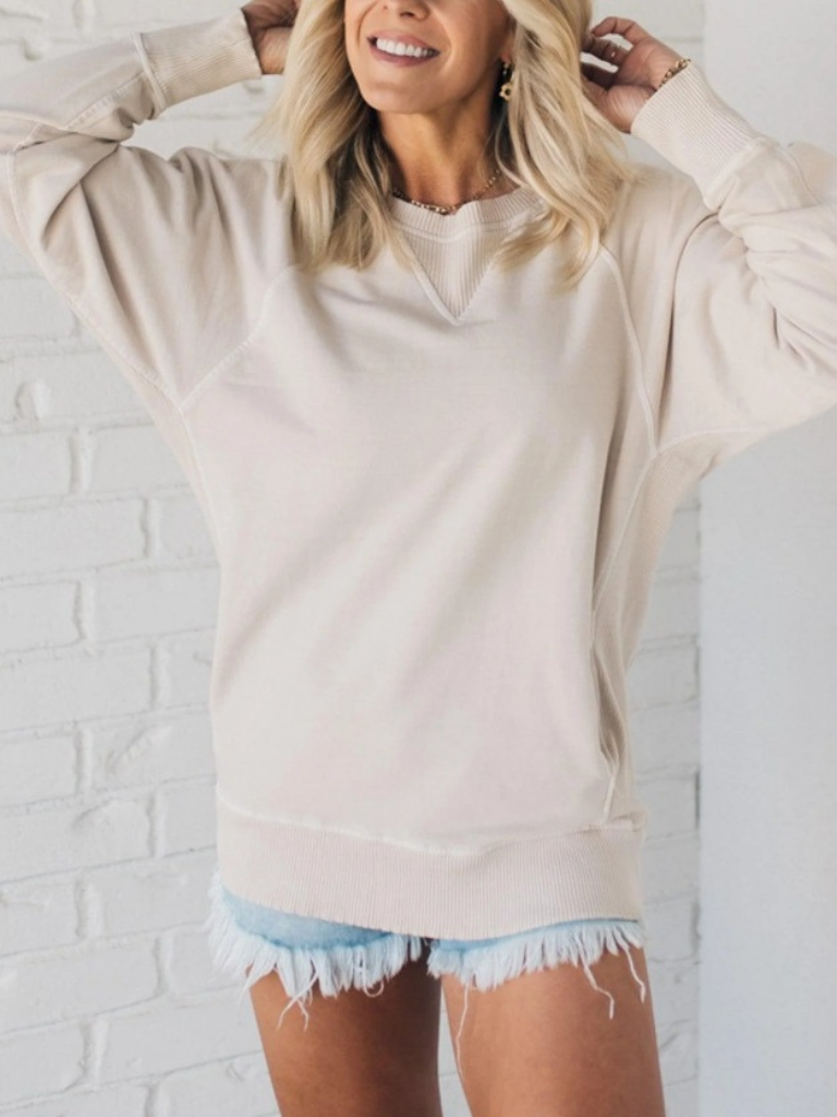 Campbell™ Cozy Cotton Sweatshirt