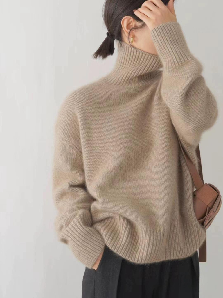 Margaret™ Cozy Luxe Turtleneck Sweater