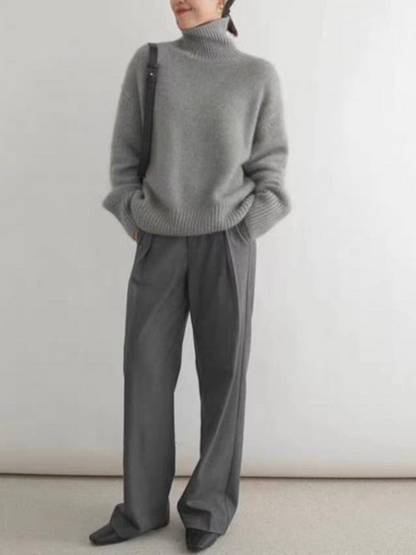 Margaret™ Cozy Luxe Turtleneck Sweater