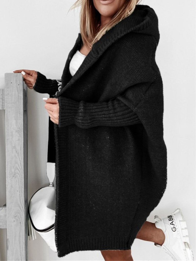 Victoria™ Cozy Cashmere Hooded Cardigan