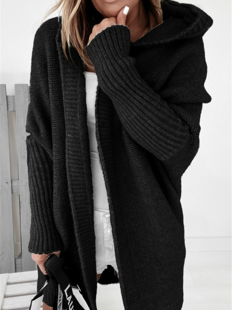 Victoria™ Cozy Cashmere Hooded Cardigan