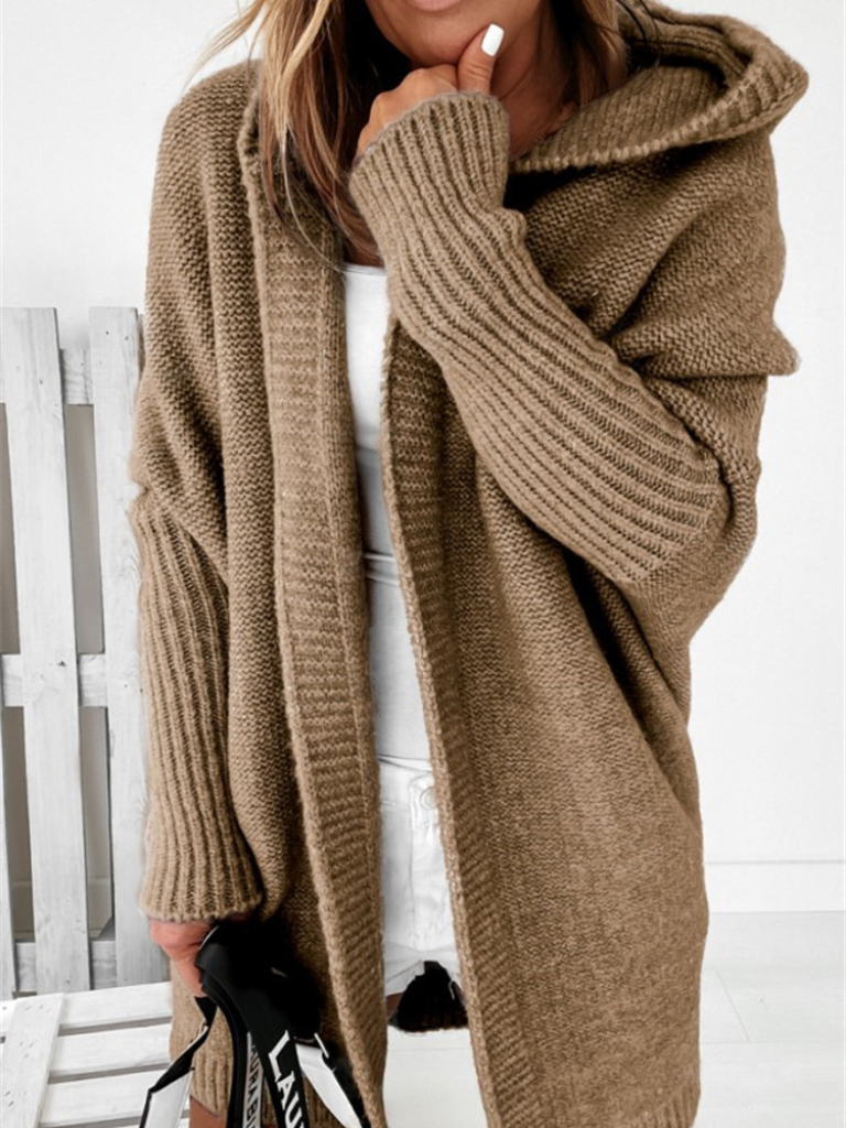 Victoria™ Cozy Cashmere Hooded Cardigan