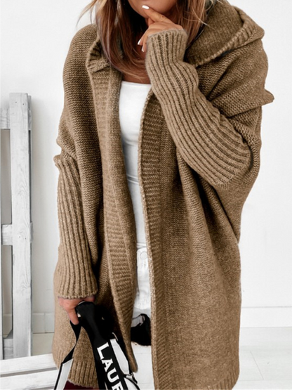 Victoria™ Cozy Cashmere Hooded Cardigan