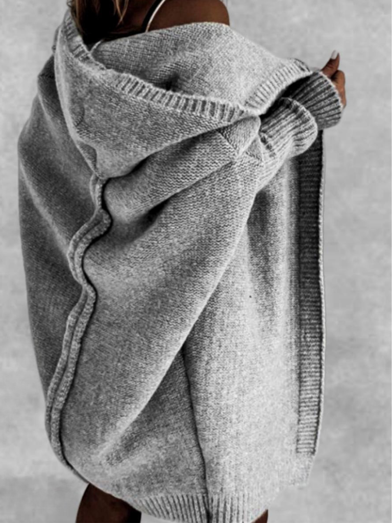 Victoria™ Cozy Cashmere Hooded Cardigan