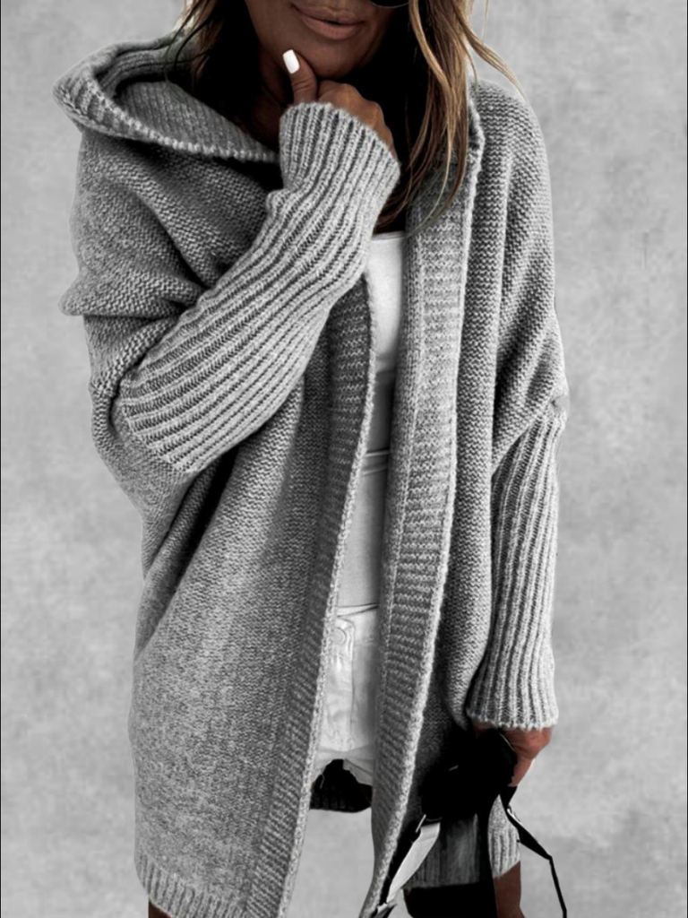 Victoria™ Cozy Cashmere Hooded Cardigan