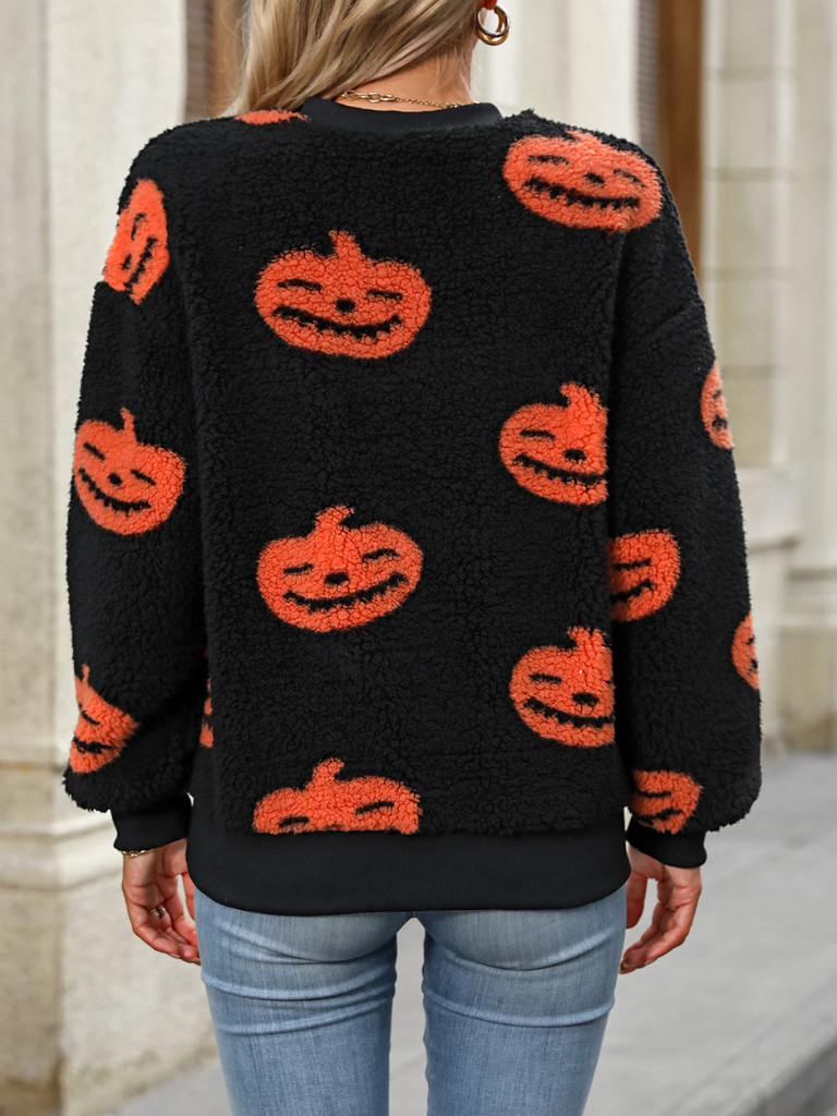 Autumn™ Cozy Pumpkin Knit Sweater
