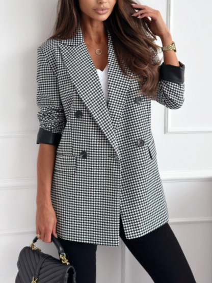 Zephyra™ Houndstooth Power Blazer