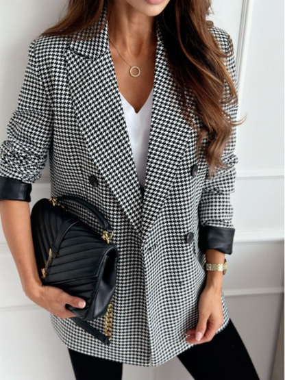 Zephyra™ Houndstooth Power Blazer