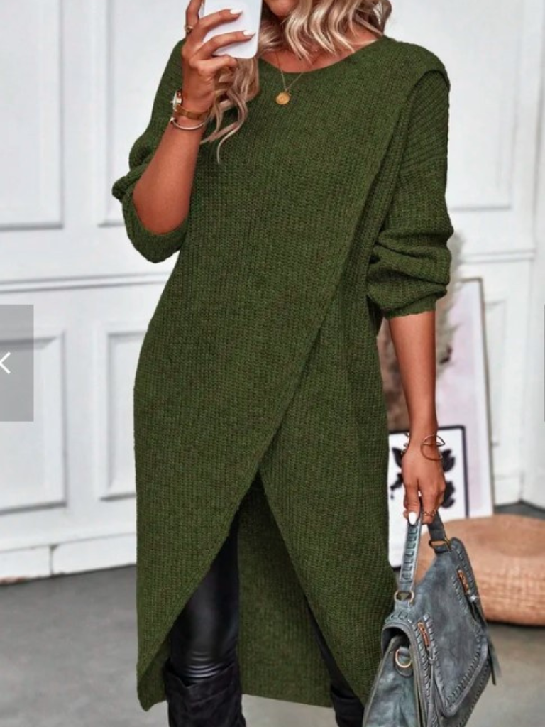 Linden™ Wrap Knit Dress