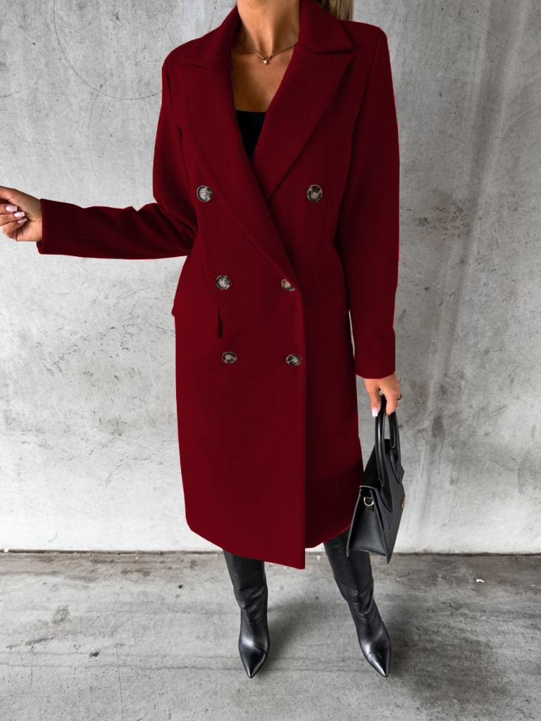Dorothea™ Classic Double-Breasted Coat