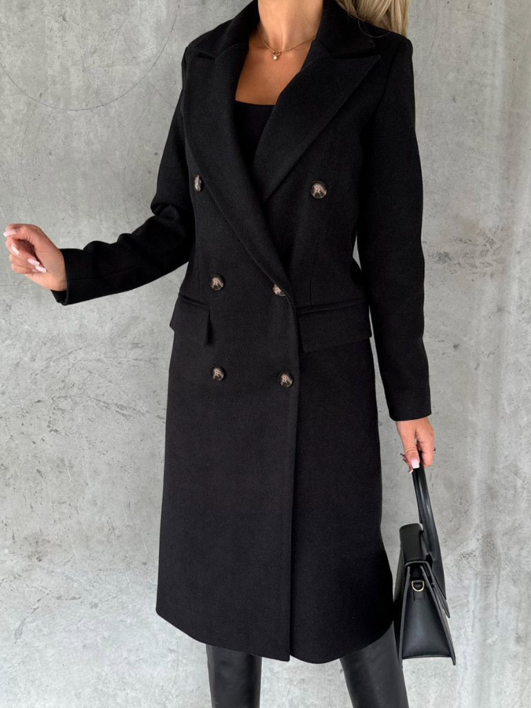 Dorothea™ Classic Double-Breasted Coat