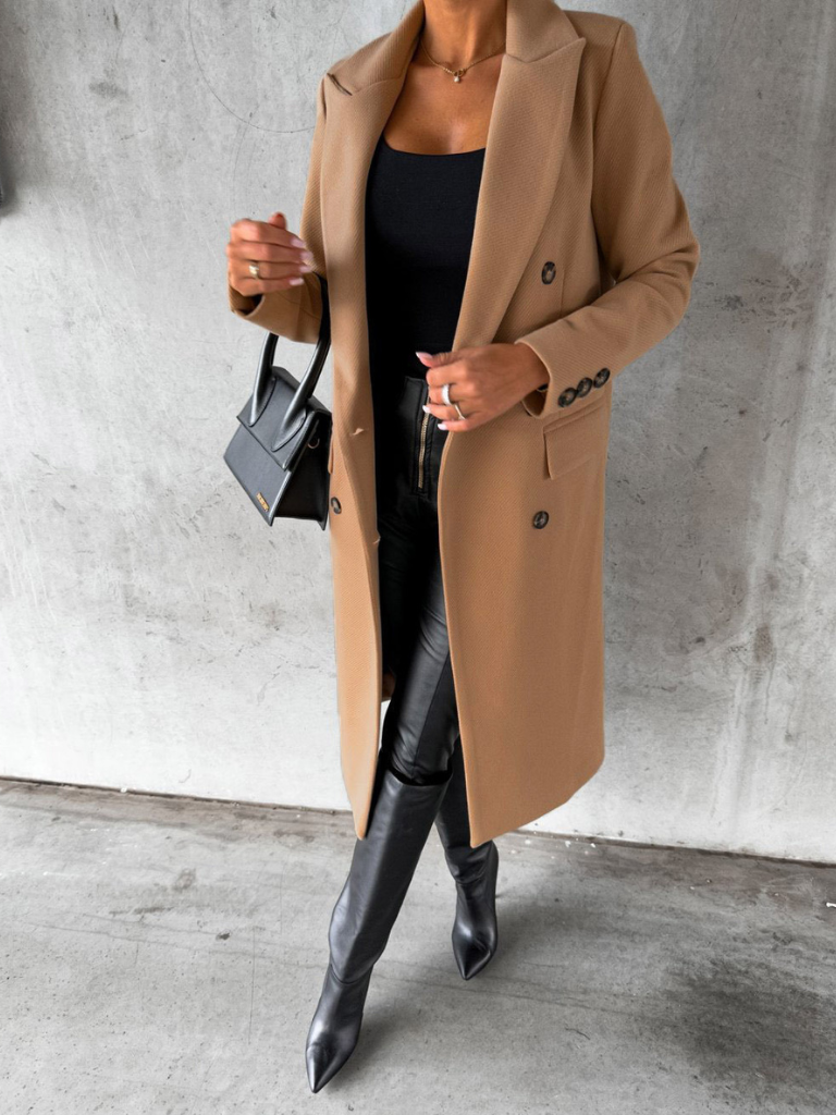 Dorothea™ Classic Double-Breasted Coat