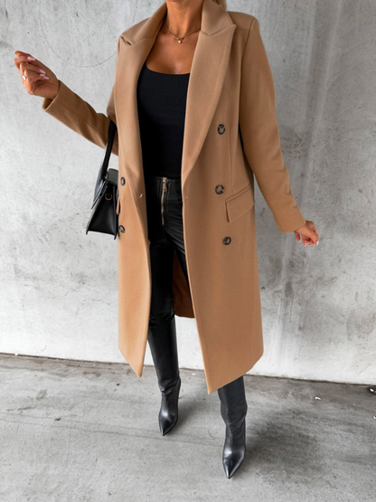 Dorothea™ Classic Double-Breasted Coat