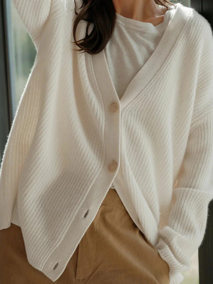 Evelyn™ Cozy Ribbed Cardigan