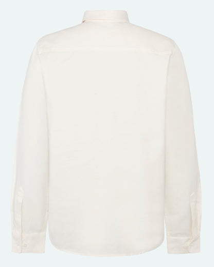Freja™ | Curtis long sleeve shirt | Blanc de blanc