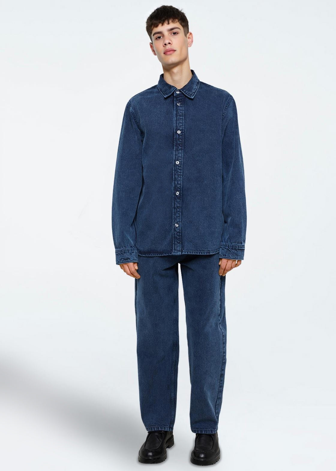 Freja™ | Douglas denim shirt | Legion Blue