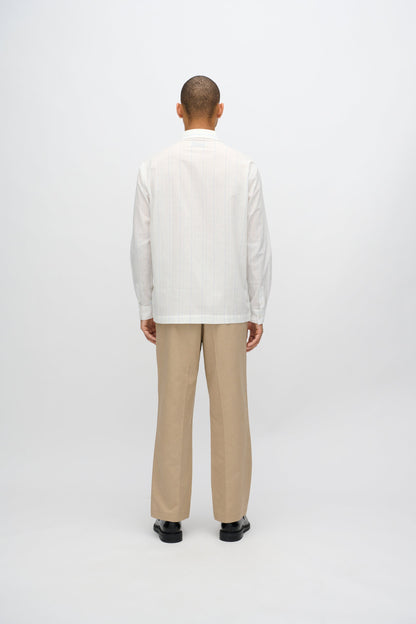 Freja™ | Francis long sleeve shirt | Coconut milk