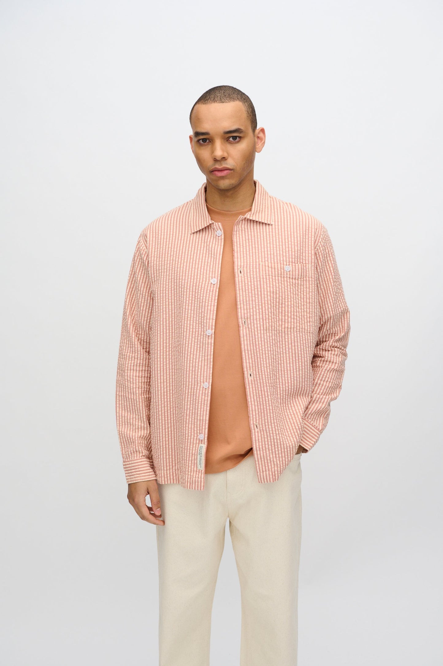 Freja™ | Francis long sleeve shirt | Sandstorm