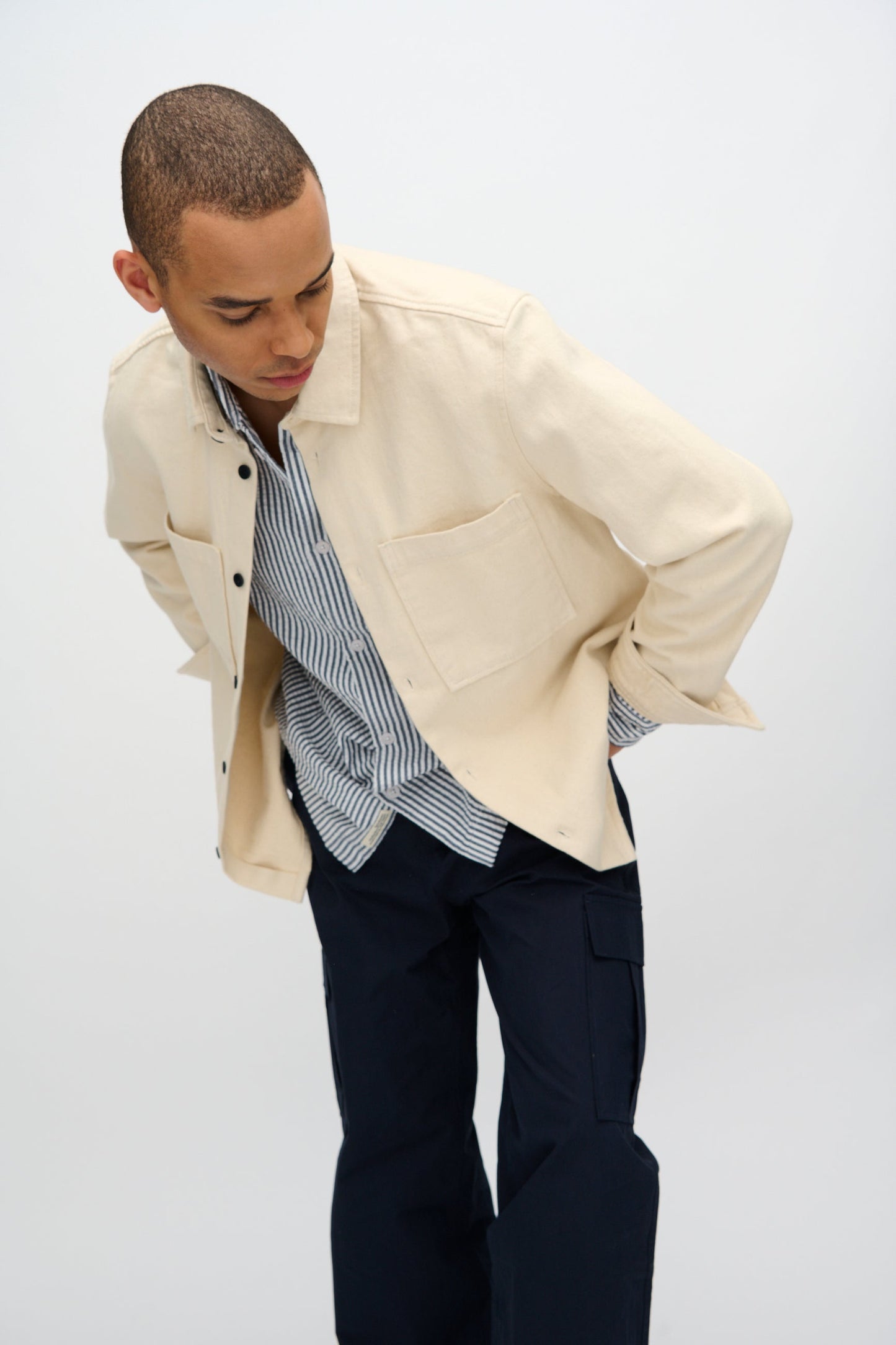 Freja™ | Francis long sleeve shirt | Sky Captain