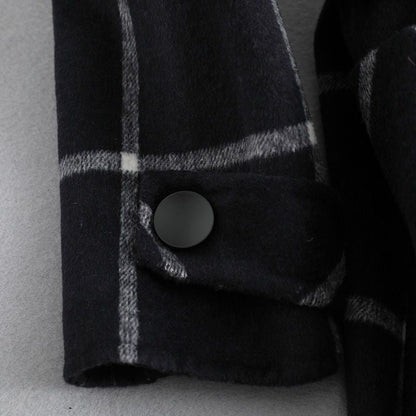 Valmere™ – Tailored Check Wool Coat
