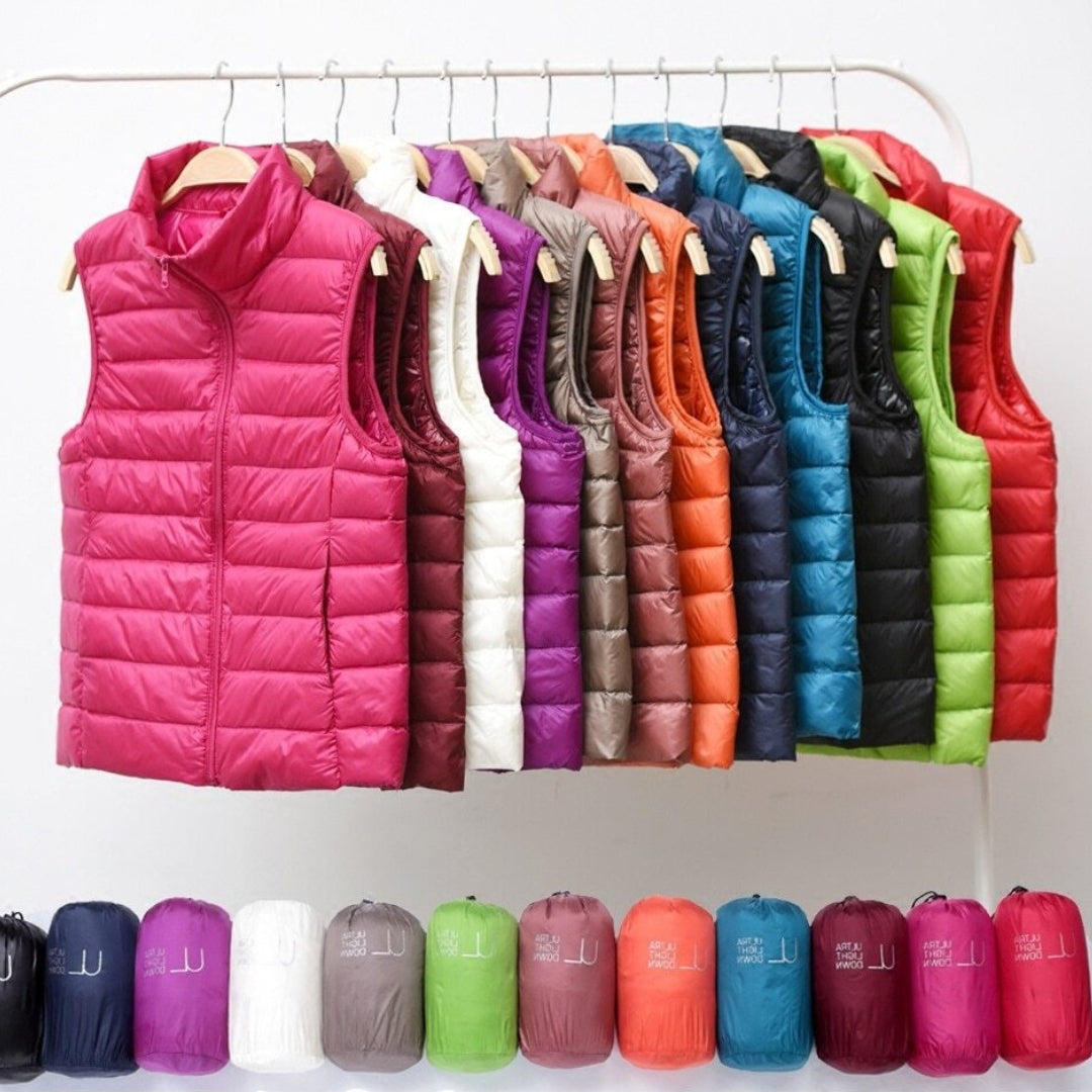 HAZEL™ | Lätt quiltad väst