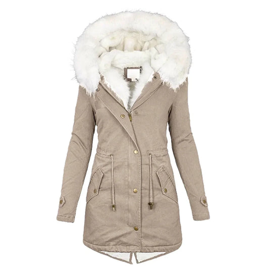Frostéa™ – Elegant Winter Jacket for Women