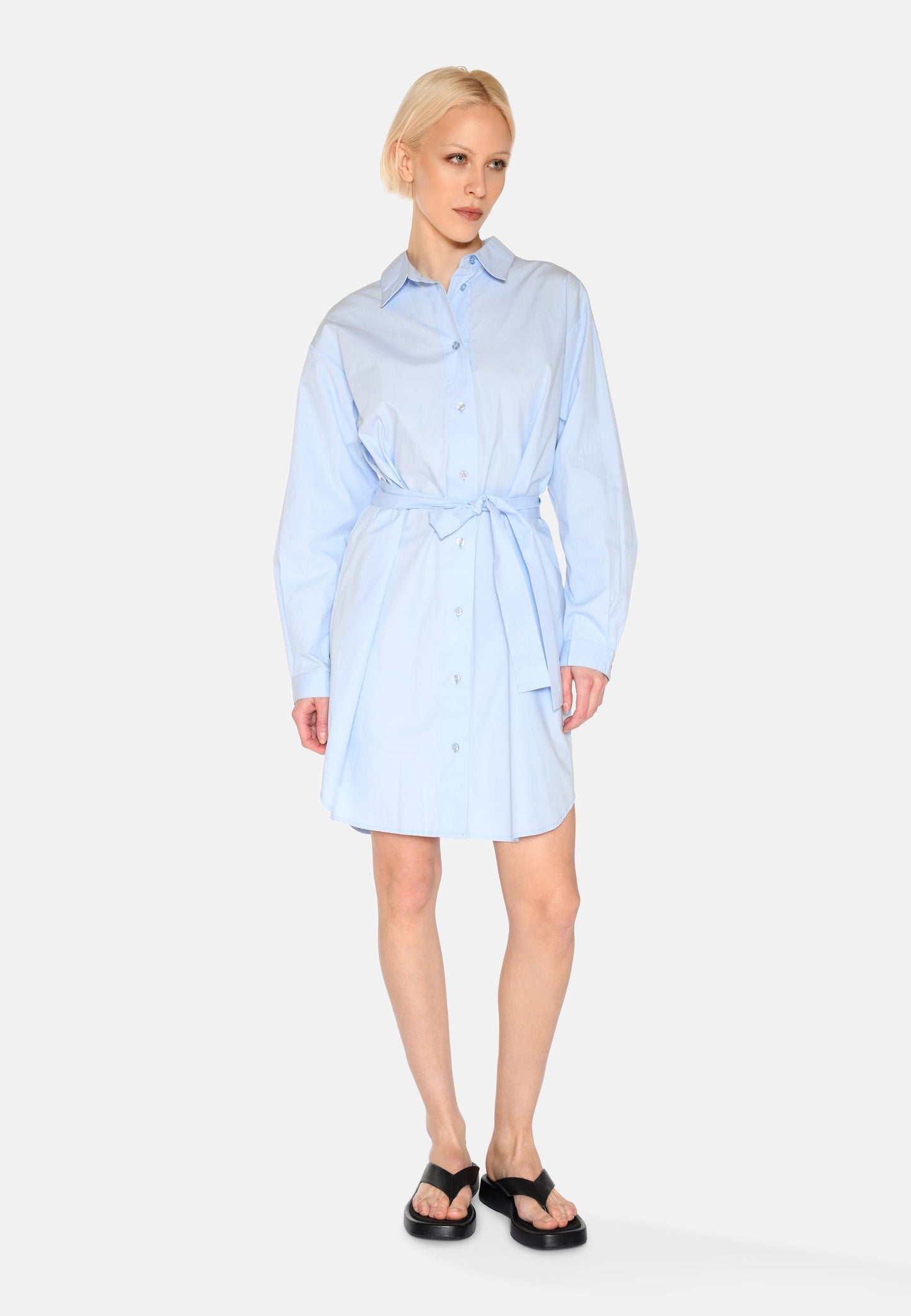 Freja™ | Hannah shirt dress | Light blue