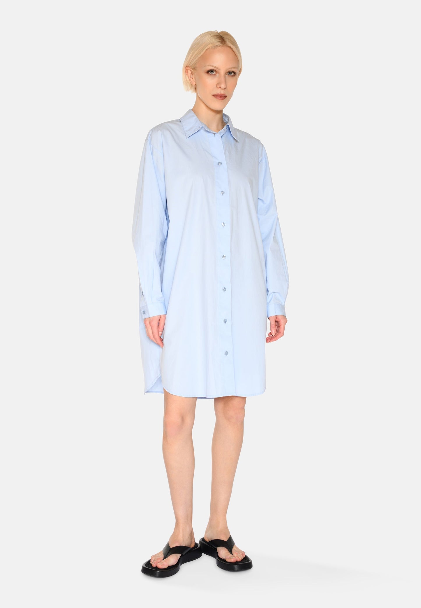 Freja™ | Hannah shirt dress | Light blue