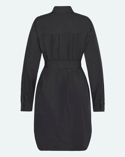 Freja™ | Hannah shirt dress | Black