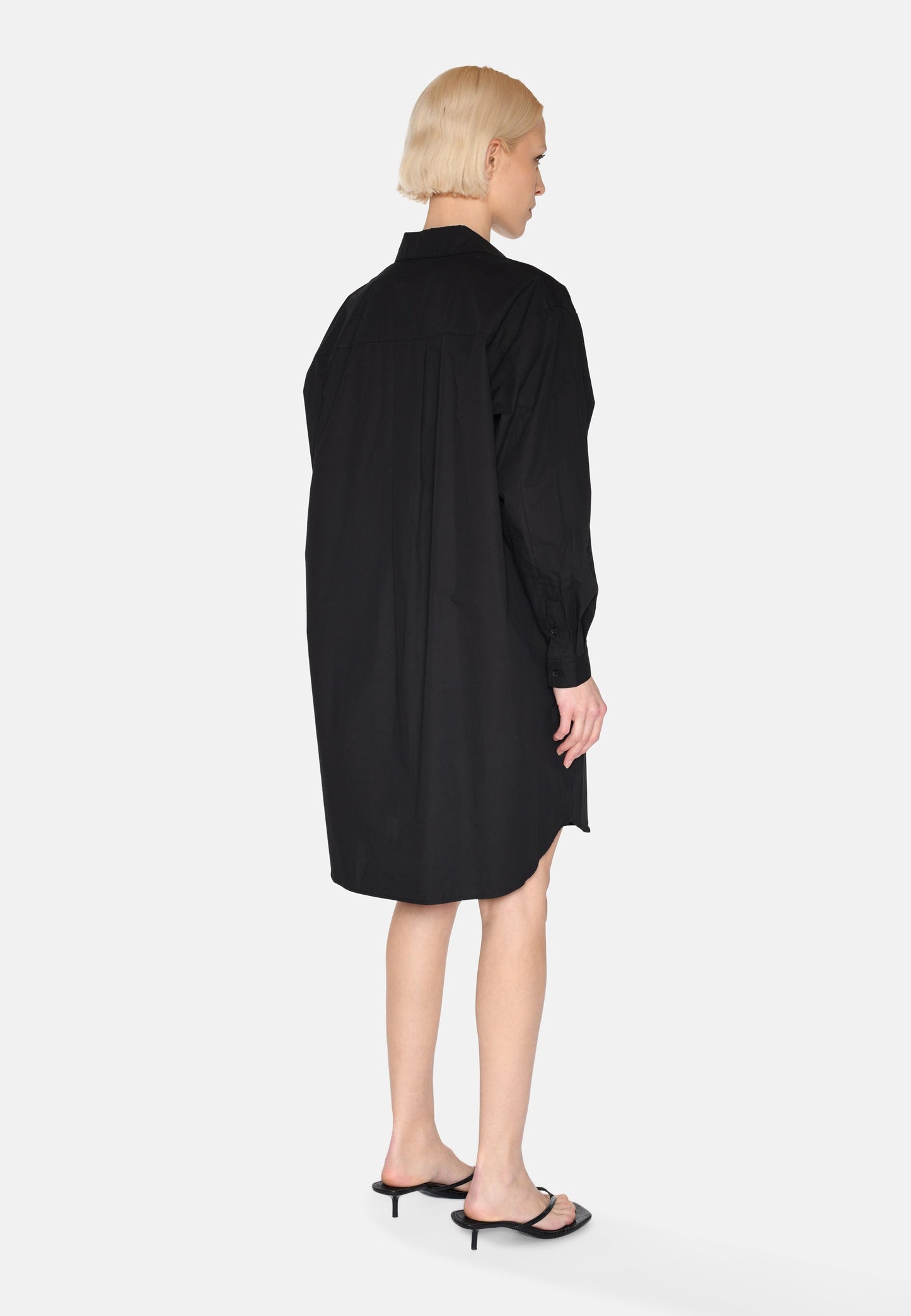 Freja™ | Hannah shirt dress | Black