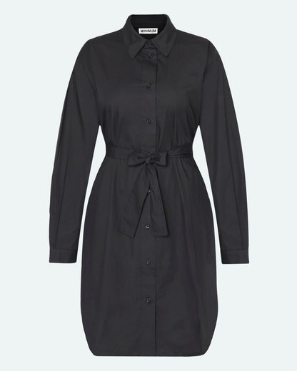 Freja™ | Hannah shirt dress | Black