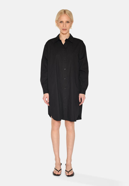 Freja™ | Hannah shirt dress | Black
