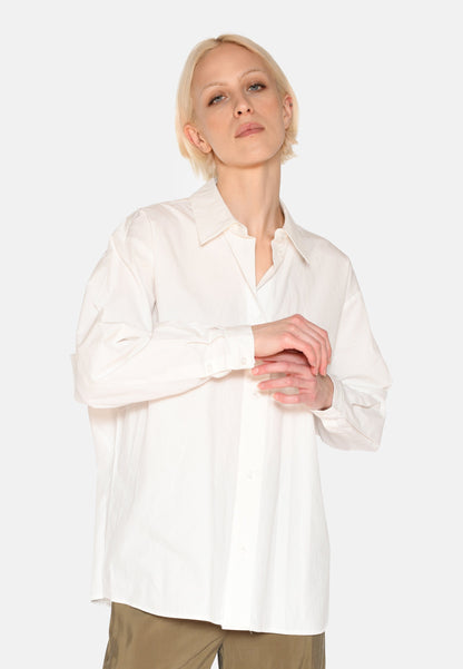Freja™ | Harper long sleeve shirt | Coconut milk