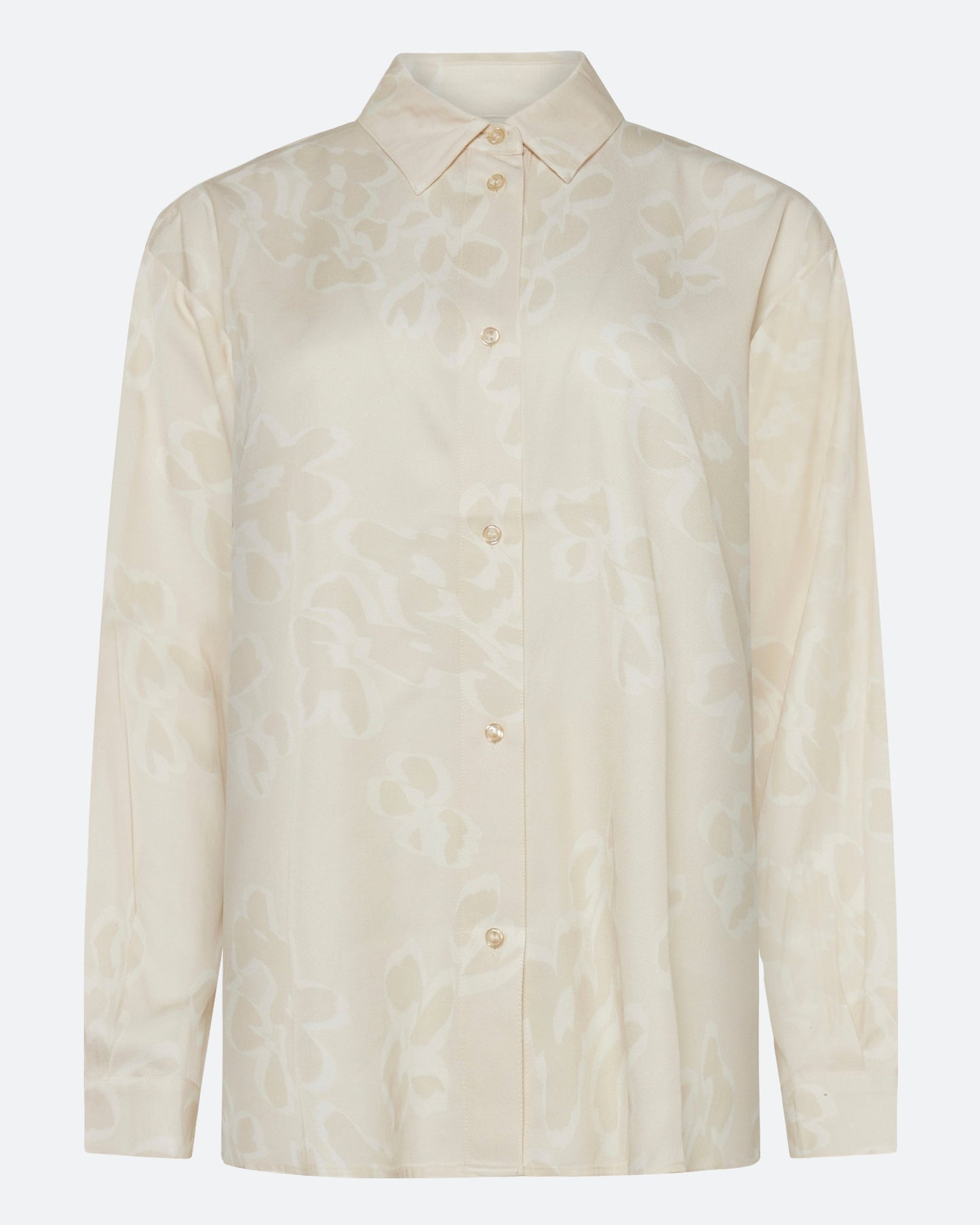 Freja™ | Harper long sleeve shirt | Buttercream