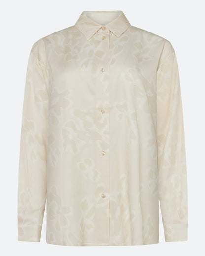 Freja™ | Harper long sleeve shirt | Buttercream
