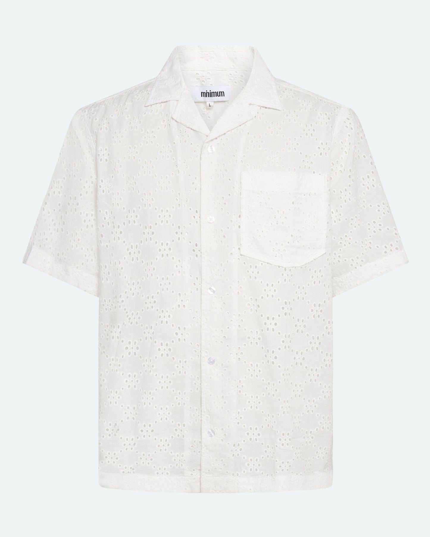 Freja™ | Hayden Casual Short Sleeve Shirt | Coconut Milk