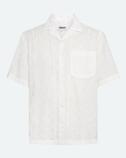 Freja™ | Hayden Casual Short Sleeve Shirt | Coconut Milk
