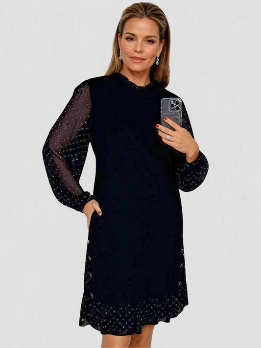 Lucienne™ Crystal Evening Dress