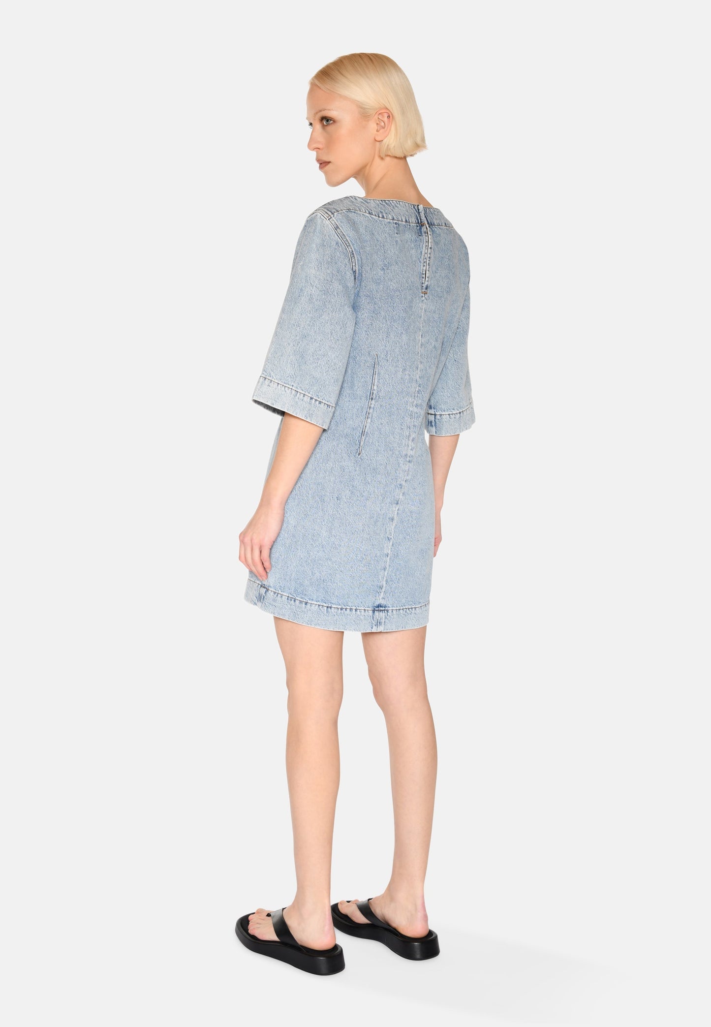 Freja™ | Jamilla denim dress | Light blue