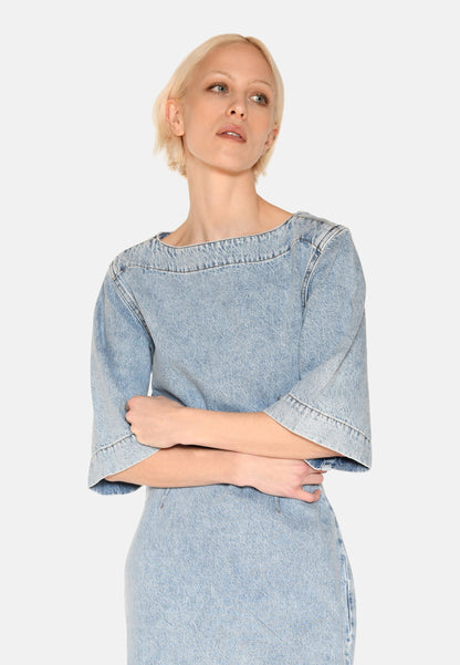 Freja™ | Jamilla denim dress | Light blue