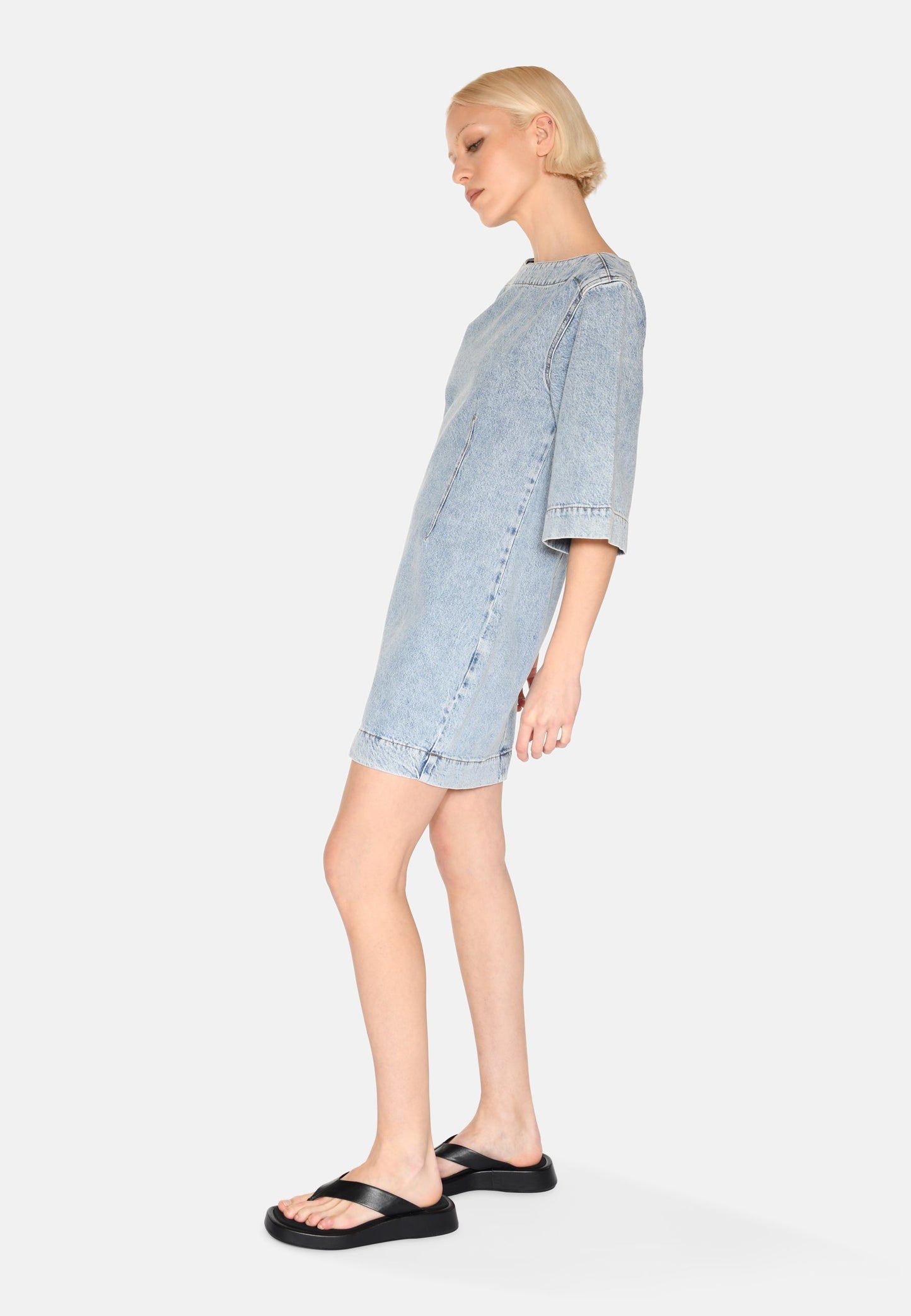 Freja™ | Jamilla denim dress | Light blue
