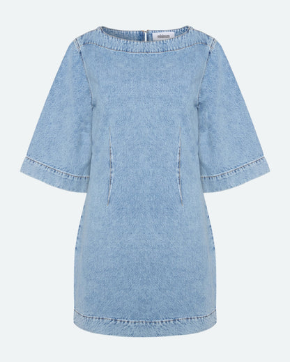 Freja™ | Jamilla denim dress | Light blue