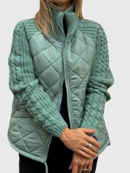 Helena™ Patchwork Comfort Winter Jacket