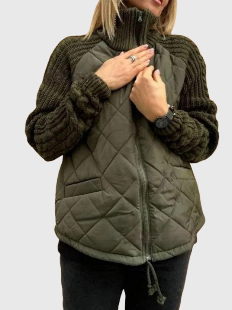 Helena™ Patchwork Comfort Winter Jacket