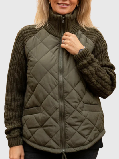 Helena™ Patchwork Comfort Winter Jacket