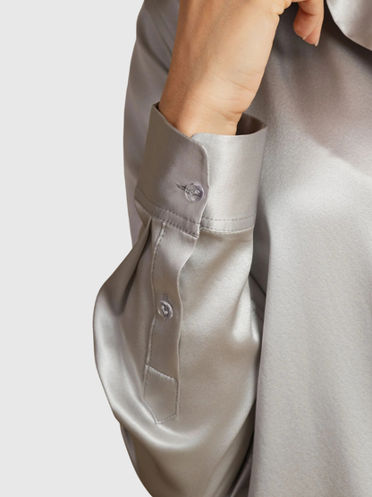 Ellis™ Luxe Silky Button Blouse