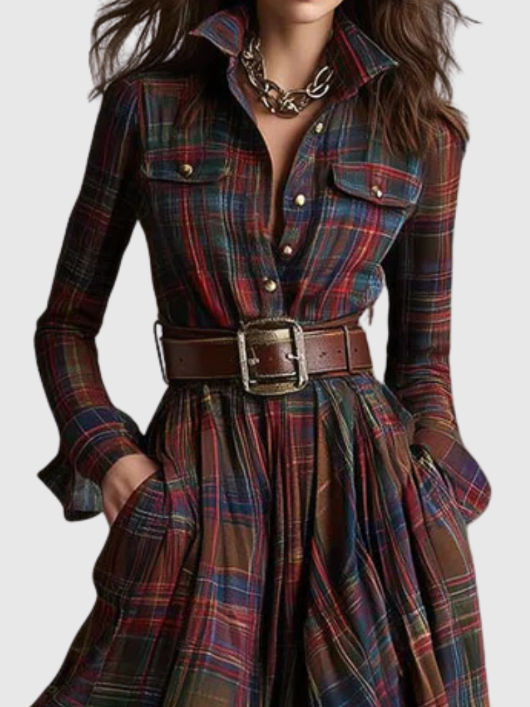 Maribel™ Heritage Flow Maxi Dress