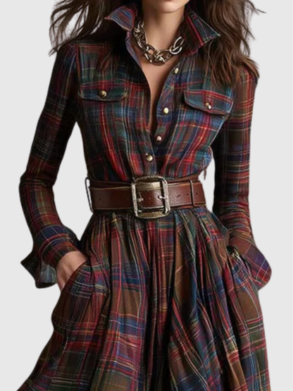 Maribel™ Heritage Flow Maxi Dress