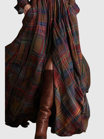 Maribel™ Heritage Flow Maxi Dress