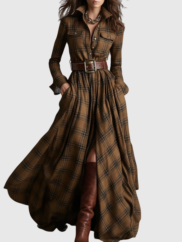 Maribel™ Heritage Flow Maxi Dress